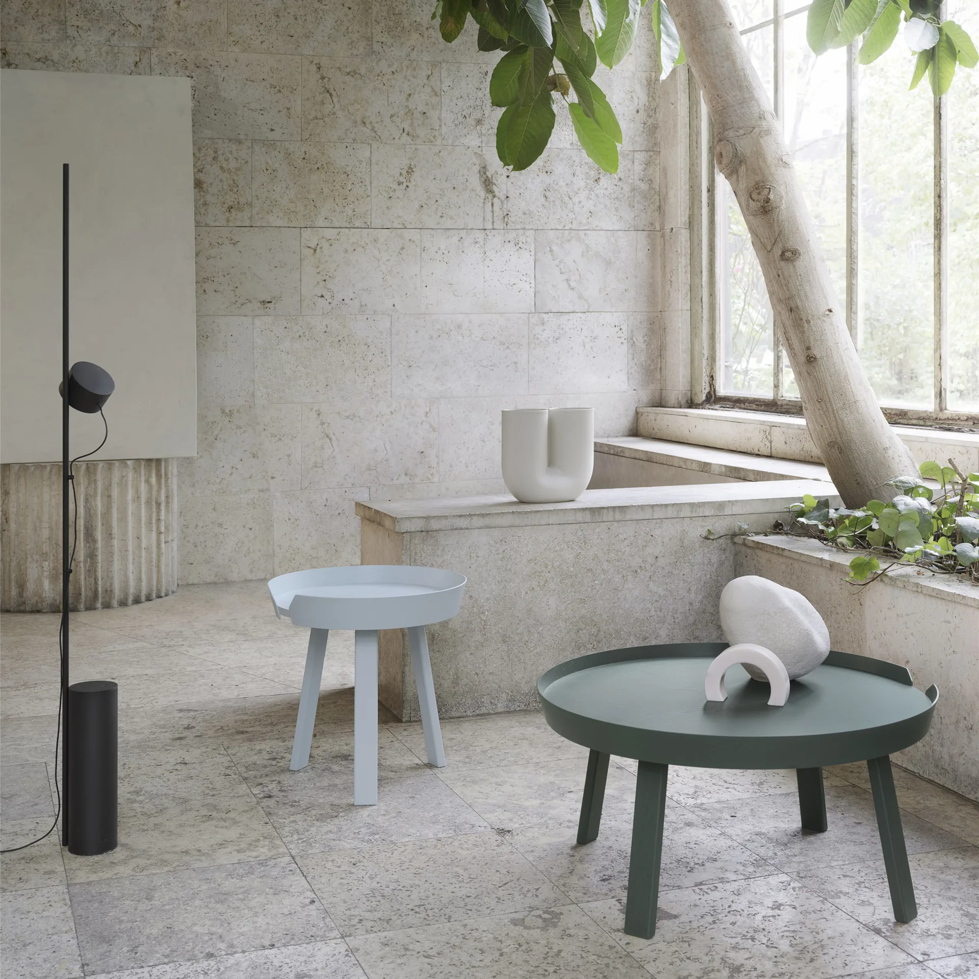 Table Around grande, Dark green Muuto