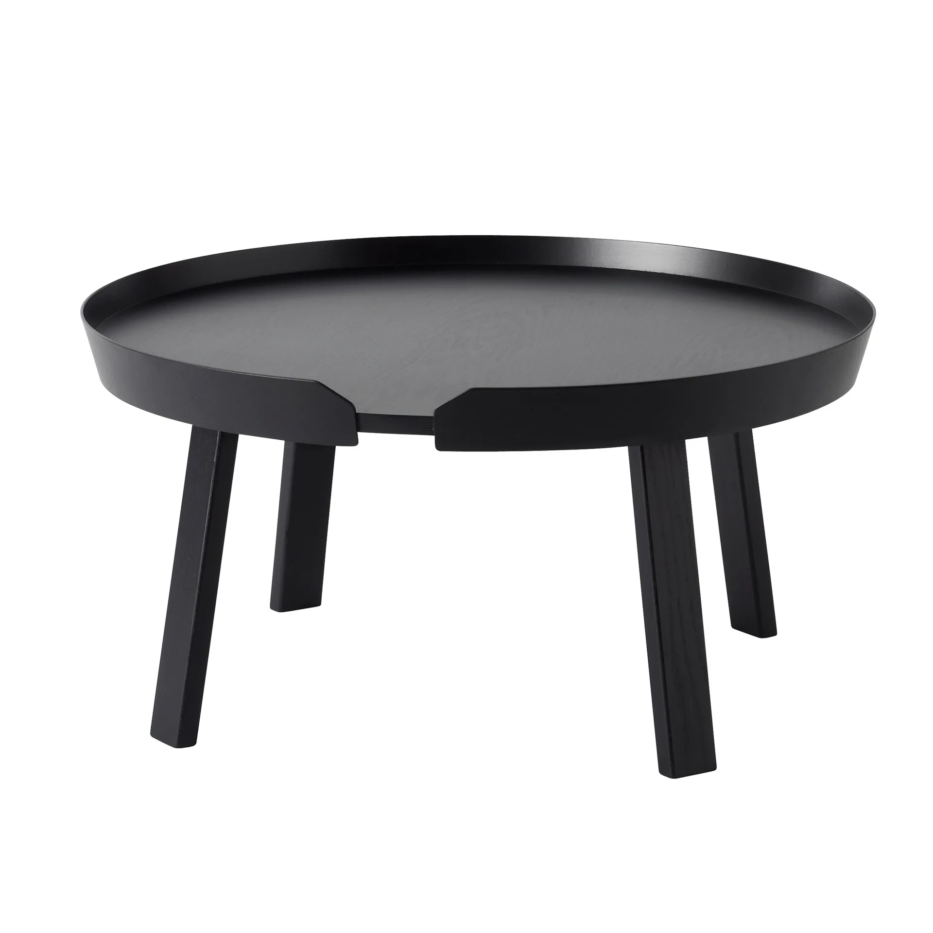 Table Around grande, noir Muuto
