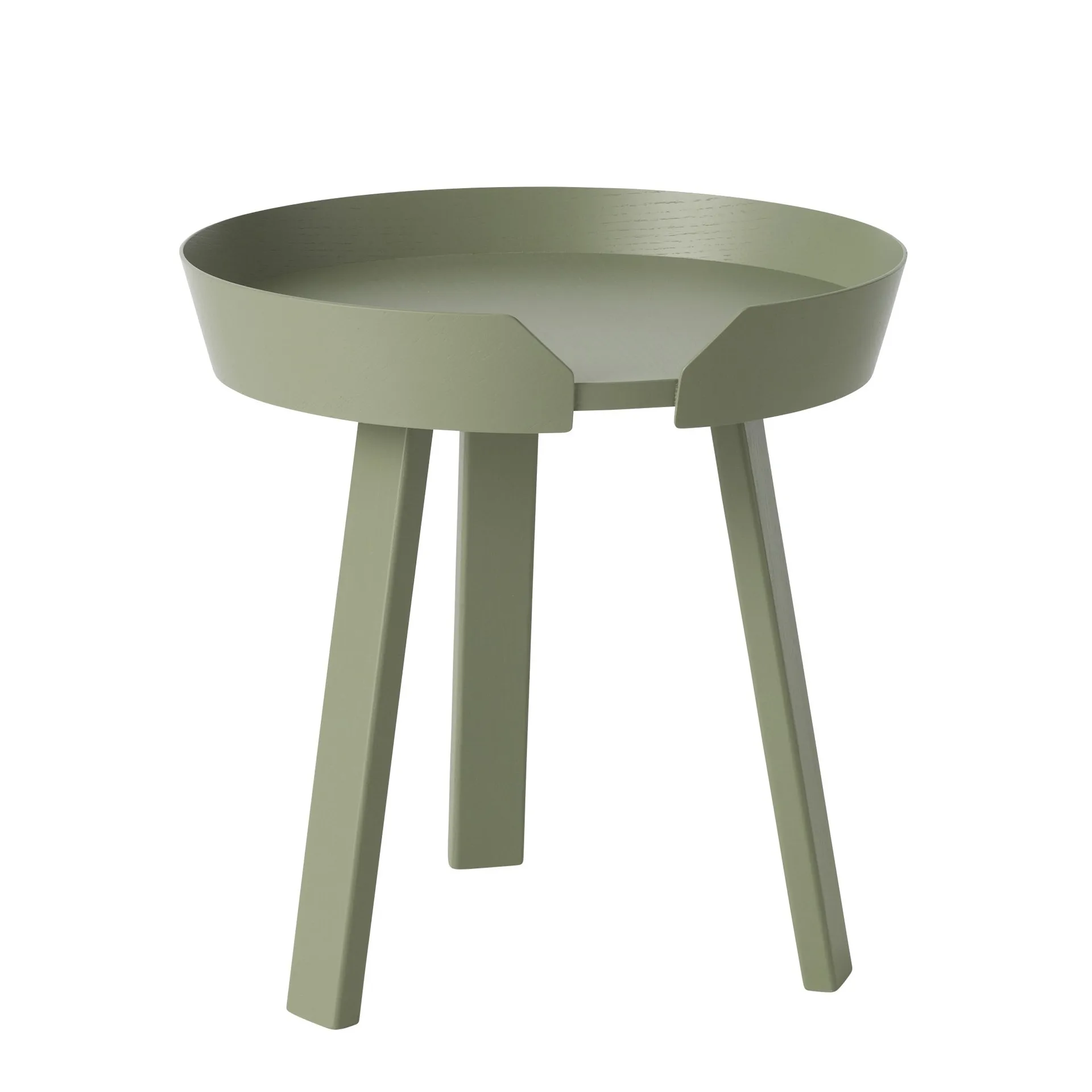Table Around petite, dusty green (vert) Muuto