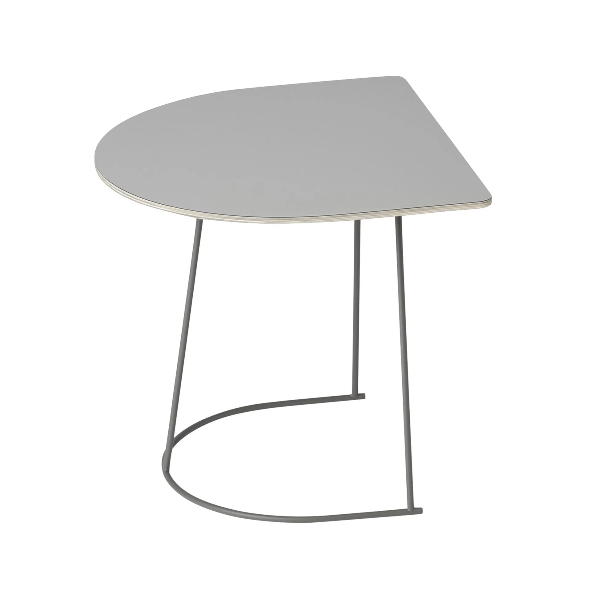 Table basse Airy Half Size, gris Muuto