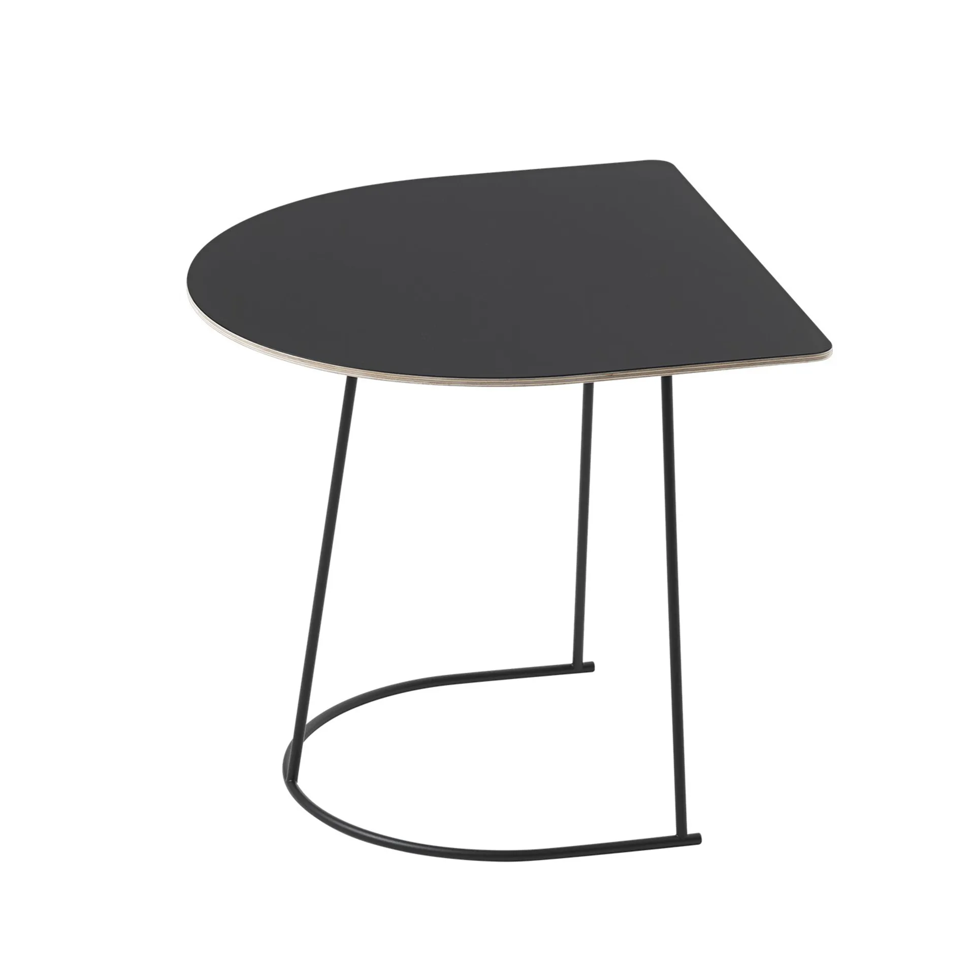 Table basse Airy Half Size, noir Muuto