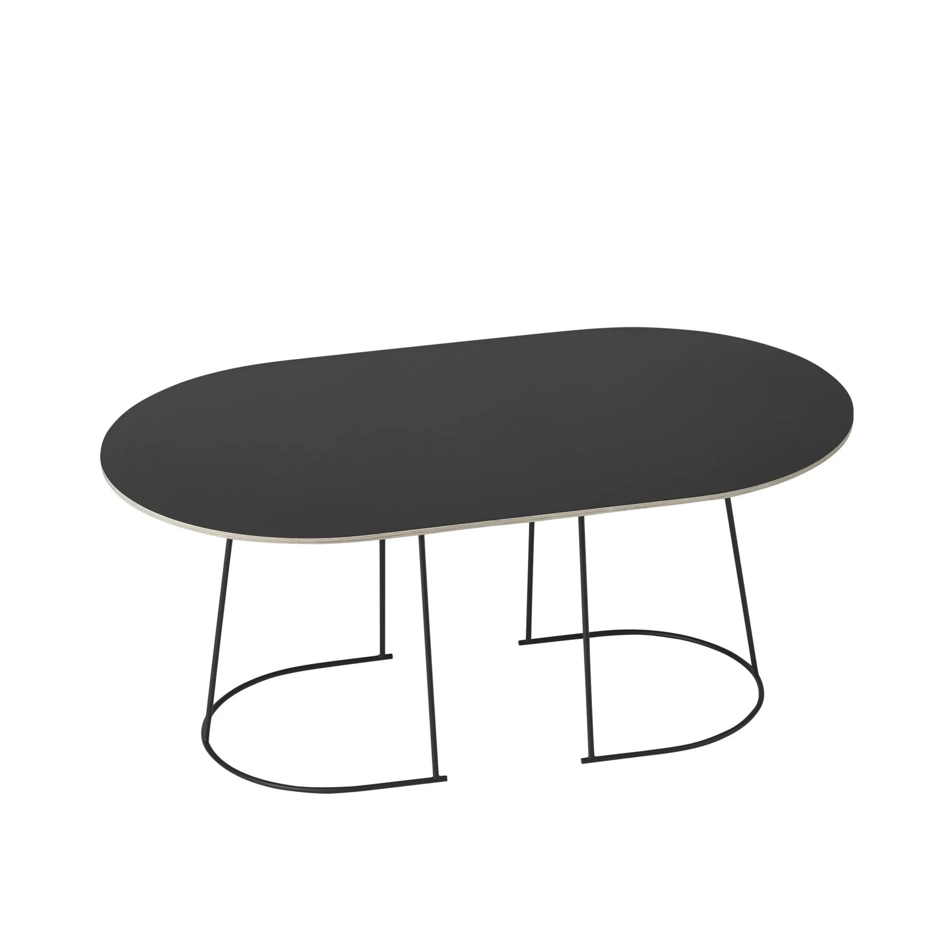 Table basse Airy M, noir Muuto
