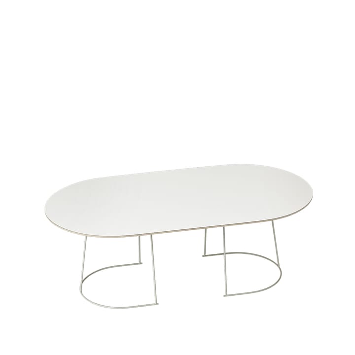 Table basse Airy ovale - offwhite, nanolaminé, large - Muuto