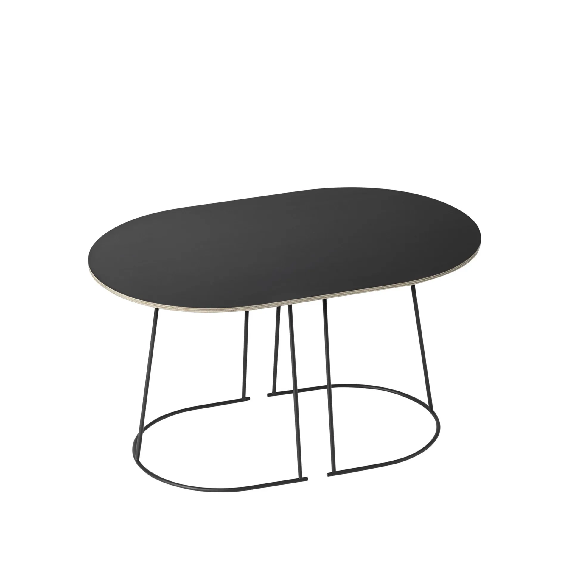 Table basse Airy S, noir Muuto