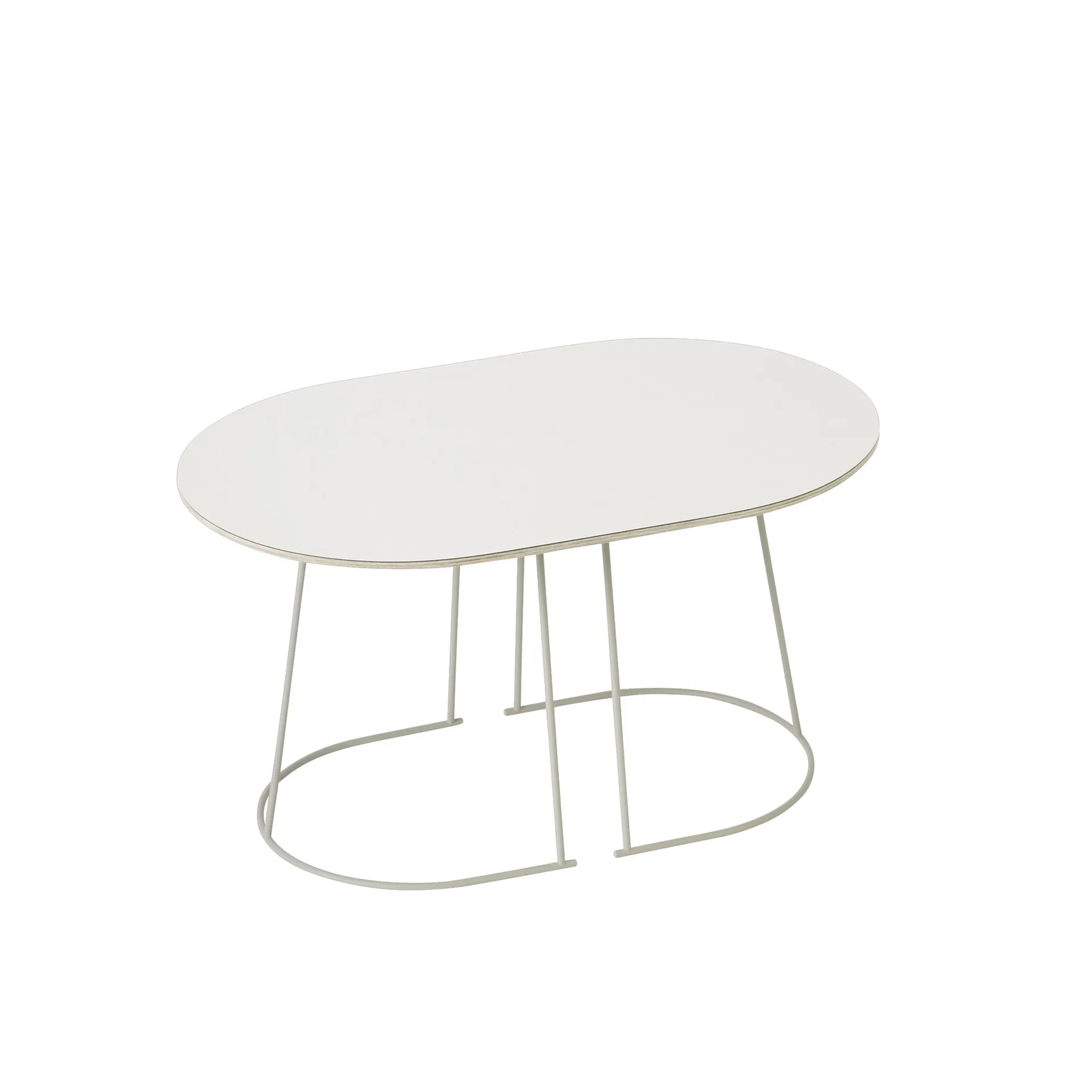 Table basse Airy S, Off-white nanolaminate Muuto