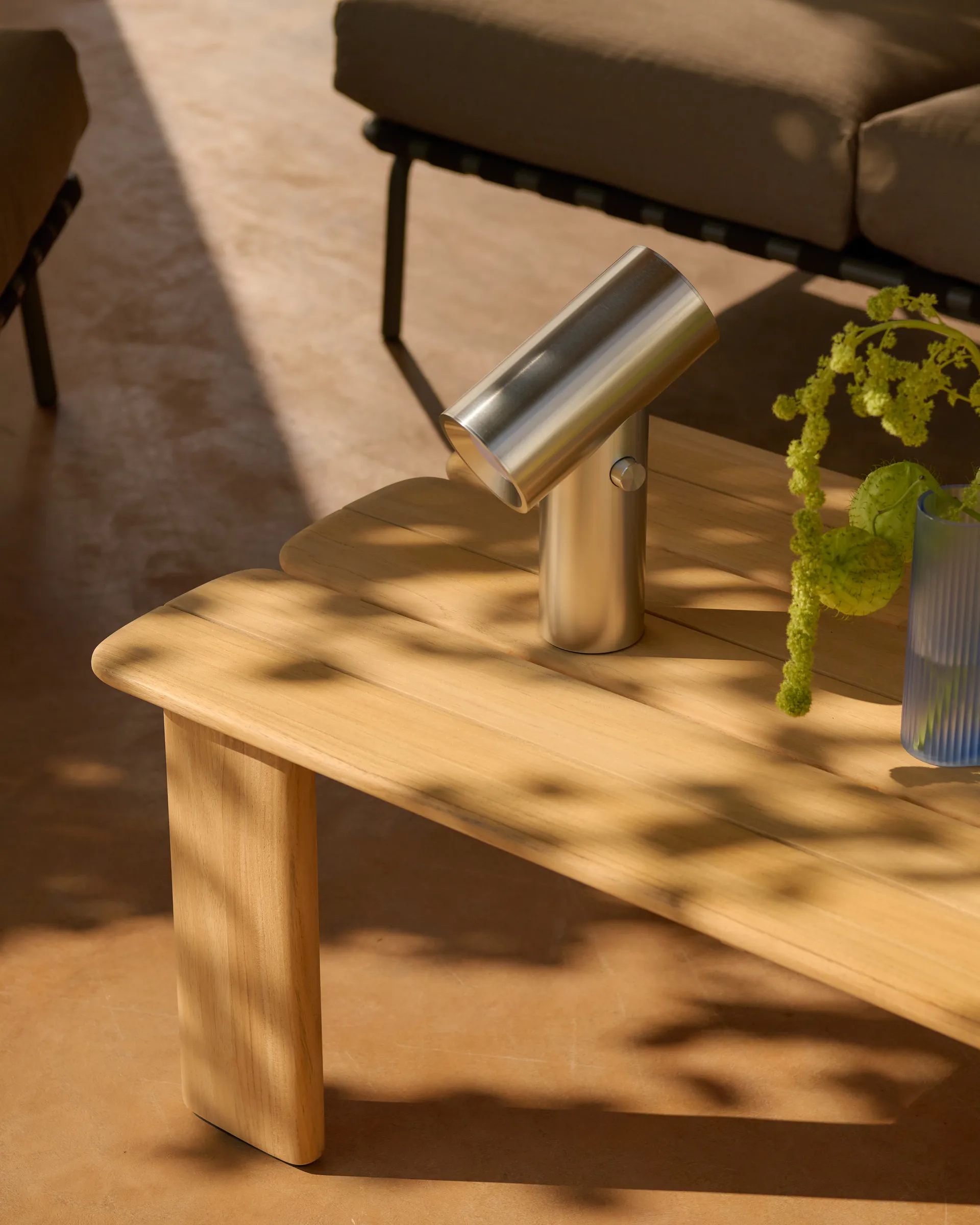 Table basse Assemble, Teck, 135x55 cm Muuto