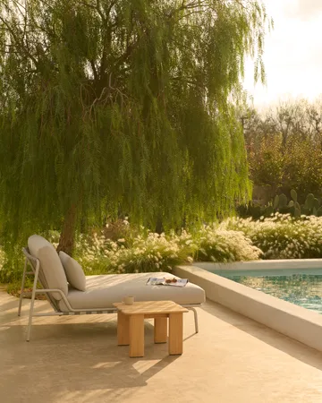 Table basse Assemble - Teck, 55x55 cm - Muuto