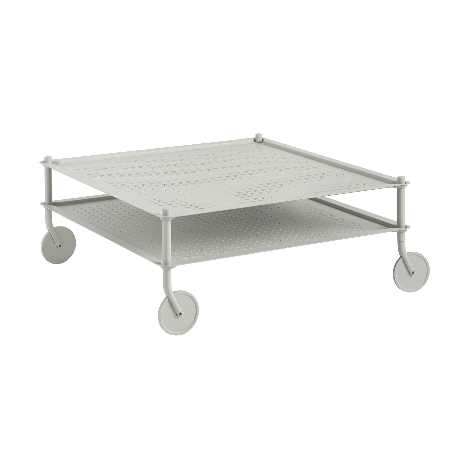 Table basse Flow 95x95 cm, Grey Muuto