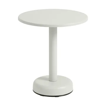Table basse Linear Steel - Grey, Ø42x47 cm - Muuto