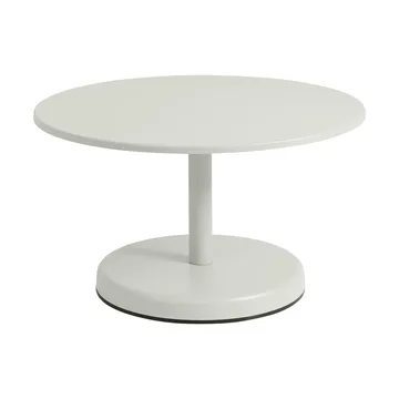 Table basse Linear Steel - Grey, Ø70x40 cm - Muuto