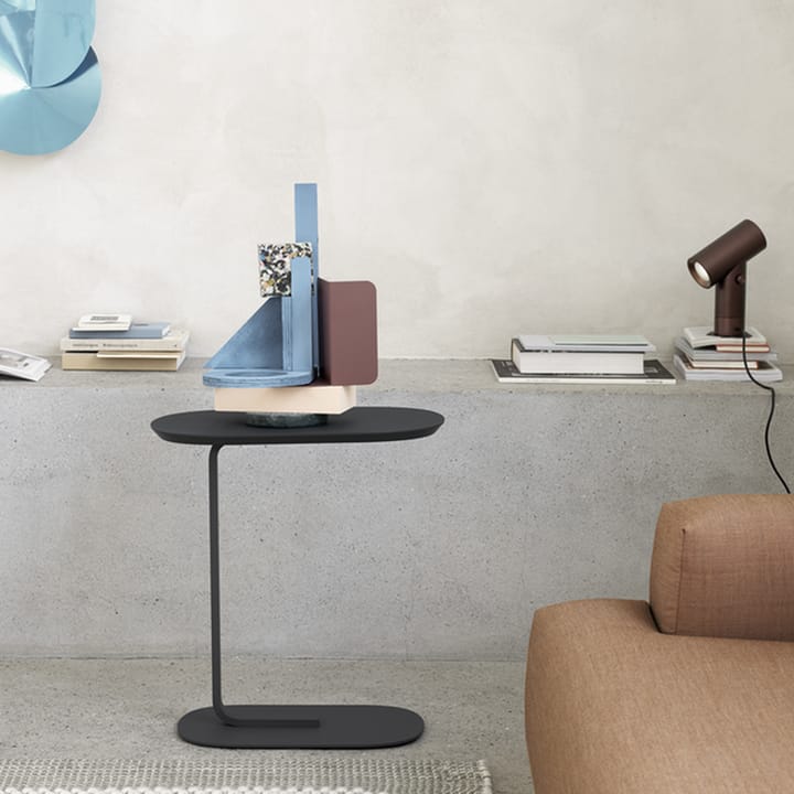 Table d'appoint Relate H: 73,5 cm, Blue-Grey Muuto