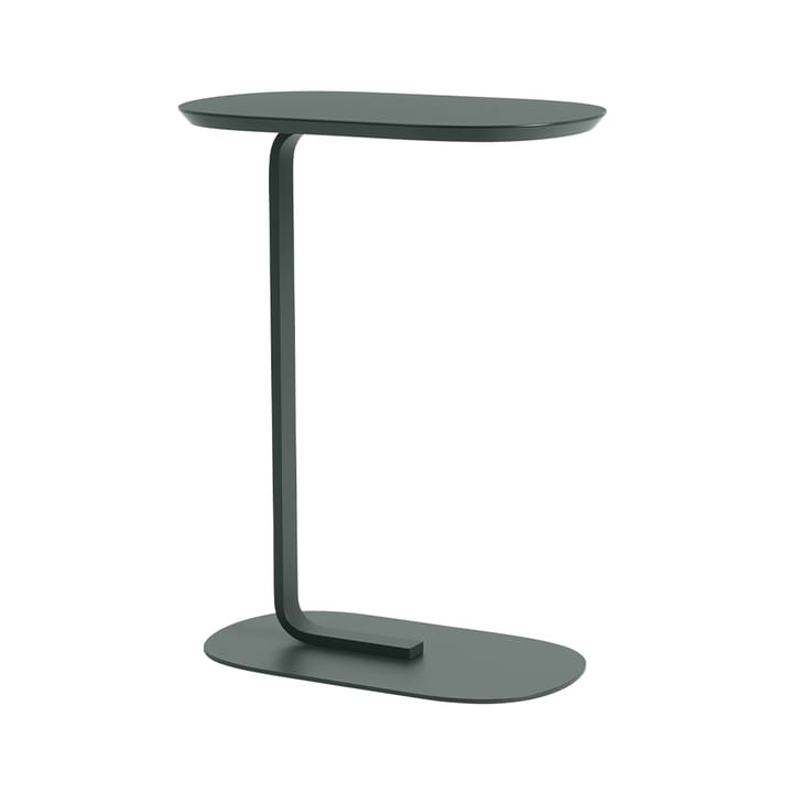 Table d'appoint Relate H: 73,5 cm - Dark green - Muuto
