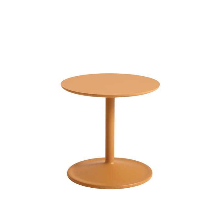 Table d'appoint Soft Ø41cm - Orange laminate H: 40 cm - Muuto
