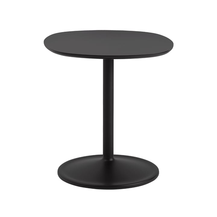 Table d'appoint Soft 45x45cm, Black nanolaminate H: 48 cm Muuto