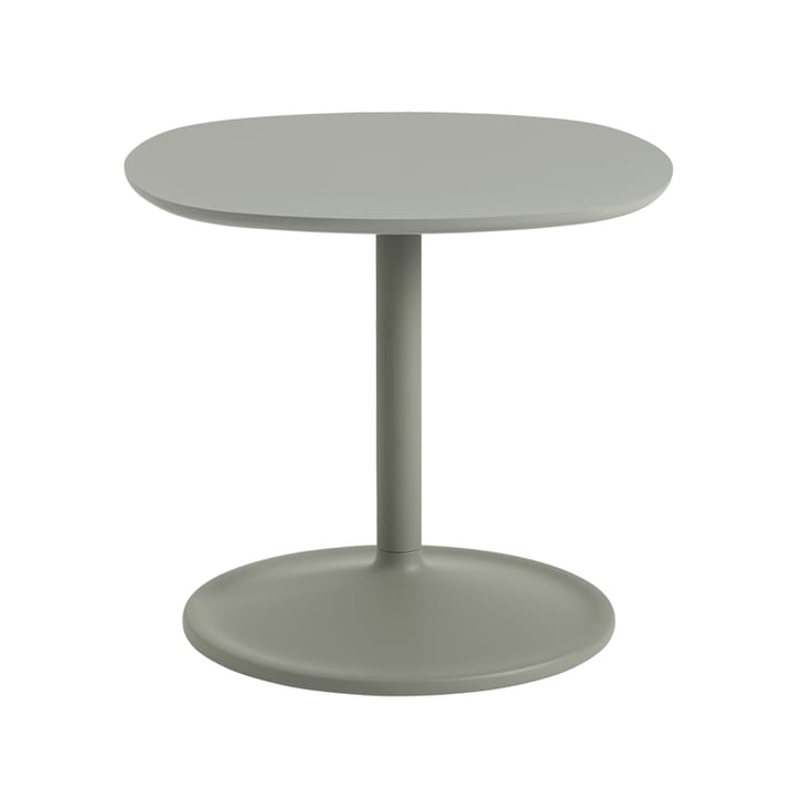 Table d'appoint Soft 45x45cm - Dusty green laminate H: 40 cm - Muuto