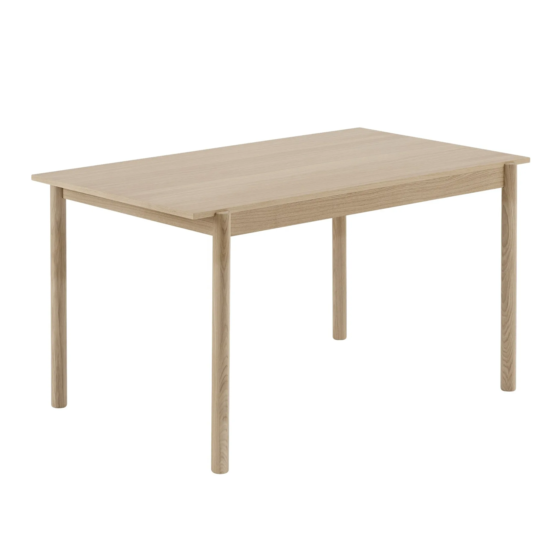 Table Linear, chêne, 85 x 140 cm Muuto