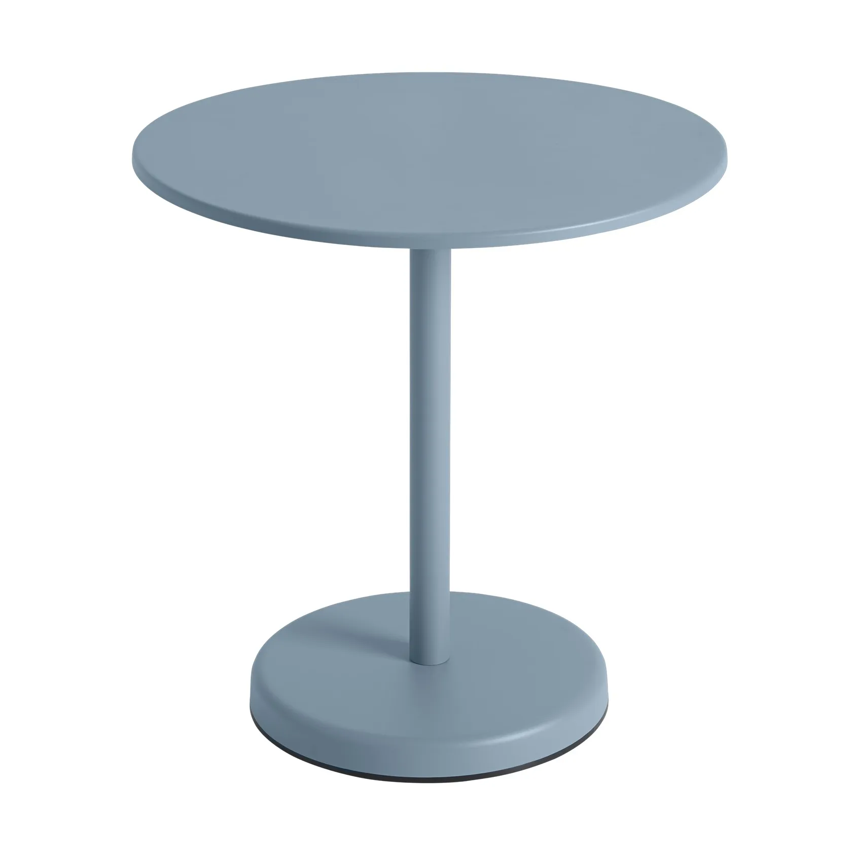 Table Linear Steel V2 Ø70 cm Pale blue,  Muuto