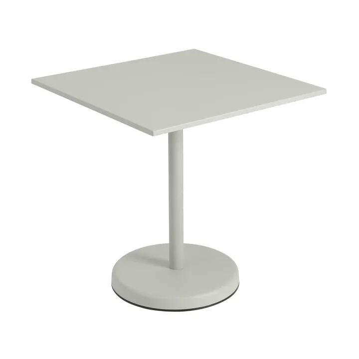 Table Linear Steel V2 70x70 cm Grey - Muuto