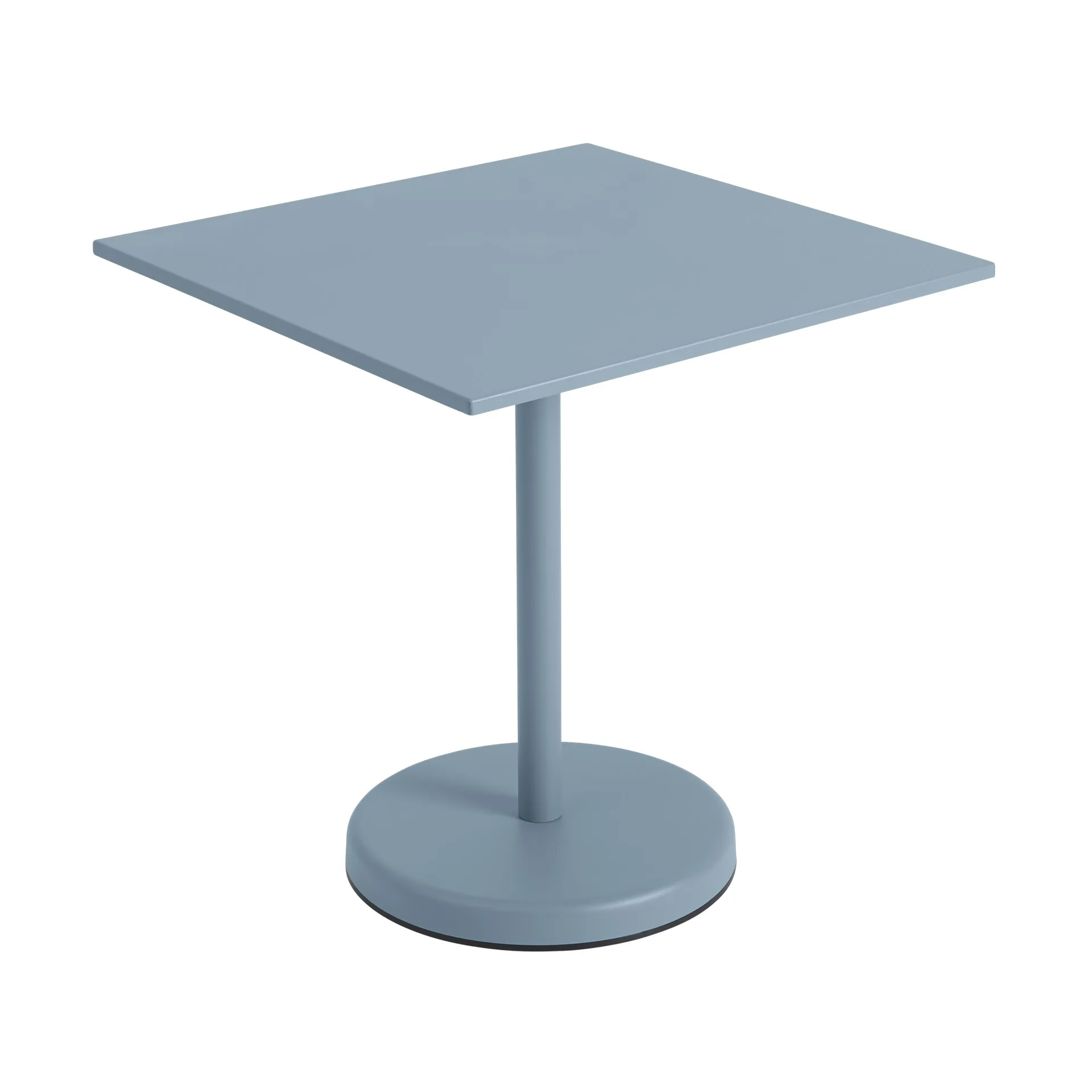 Table Linear Steel V2 70x70 cm Pale blue Muuto