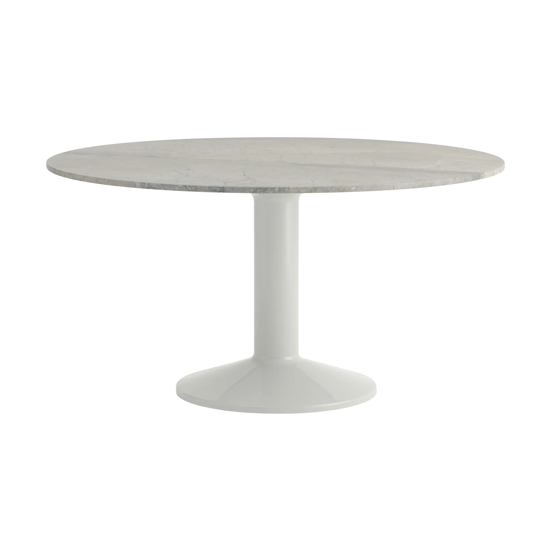 Table Midst Ø140 cm, Grey marble-grey Muuto