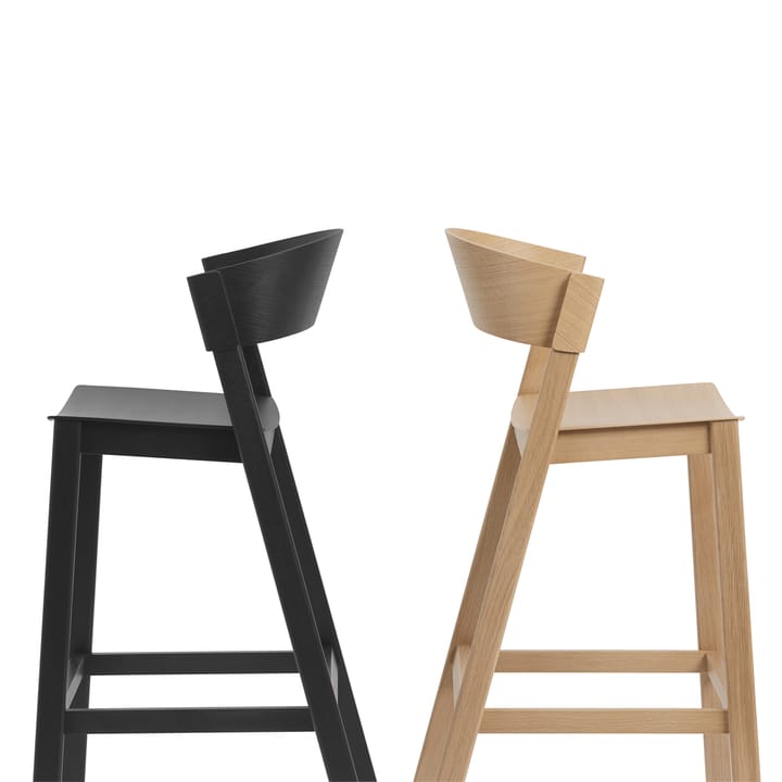 Tabouret de bar Cover - Noir - Muuto