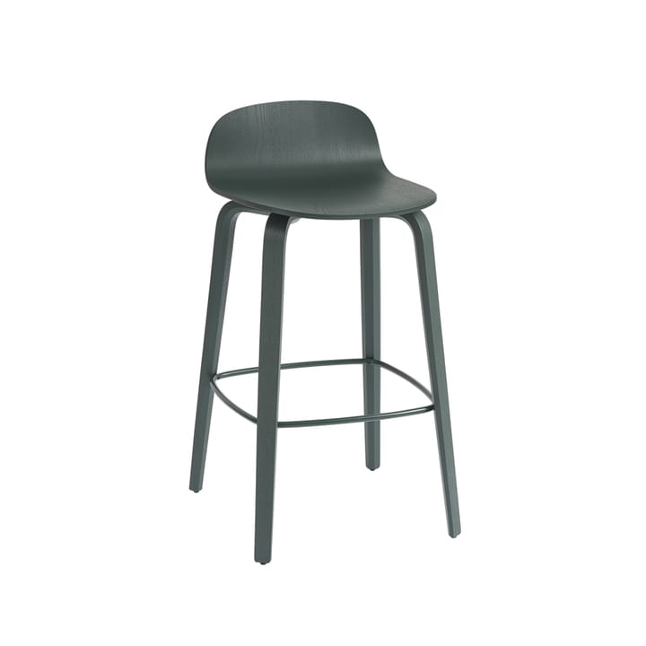 Tabouret de bar Visu 65 cm - Dark green-Dark green - Muuto