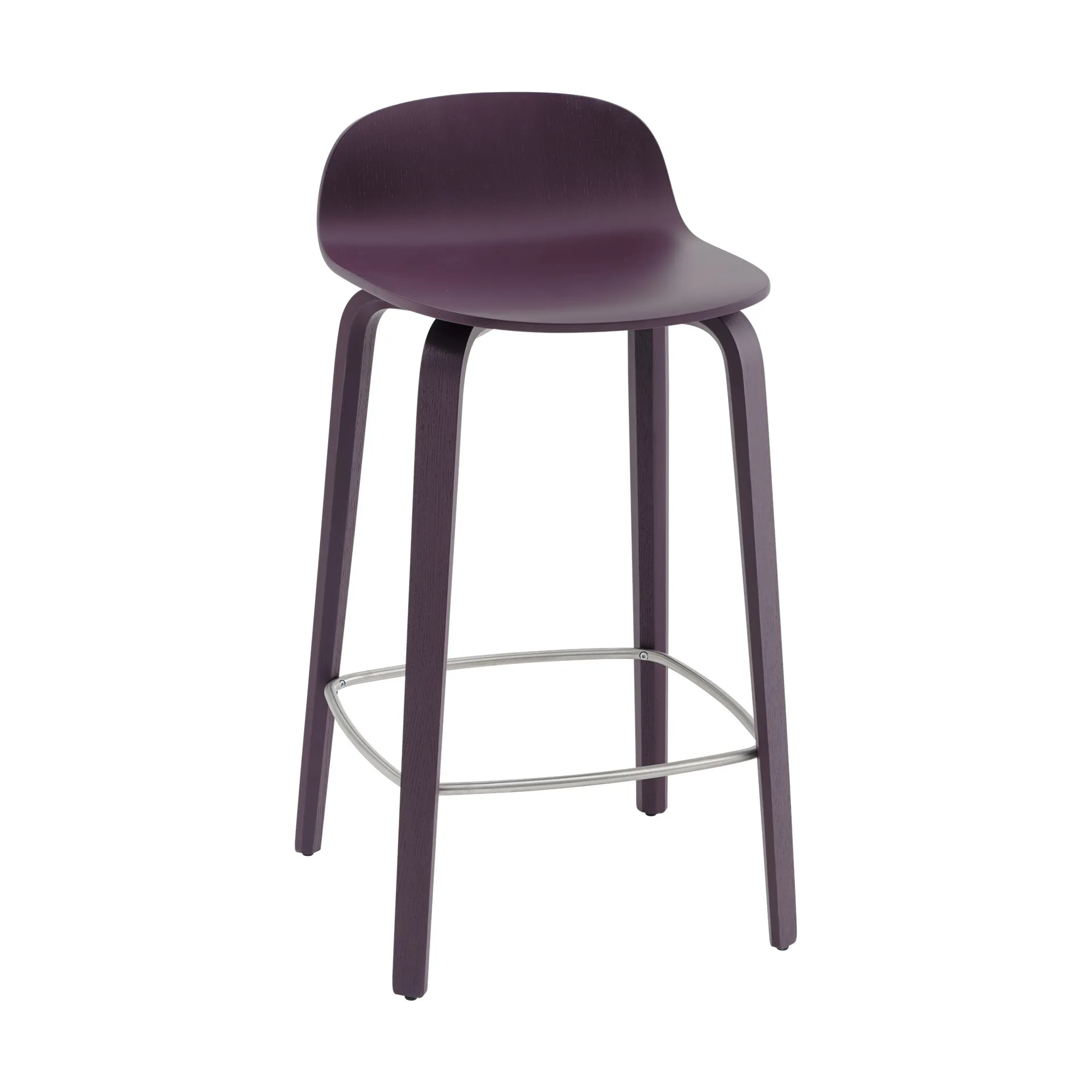 Tabouret de bar Visu 65 cm, Dark plum Muuto