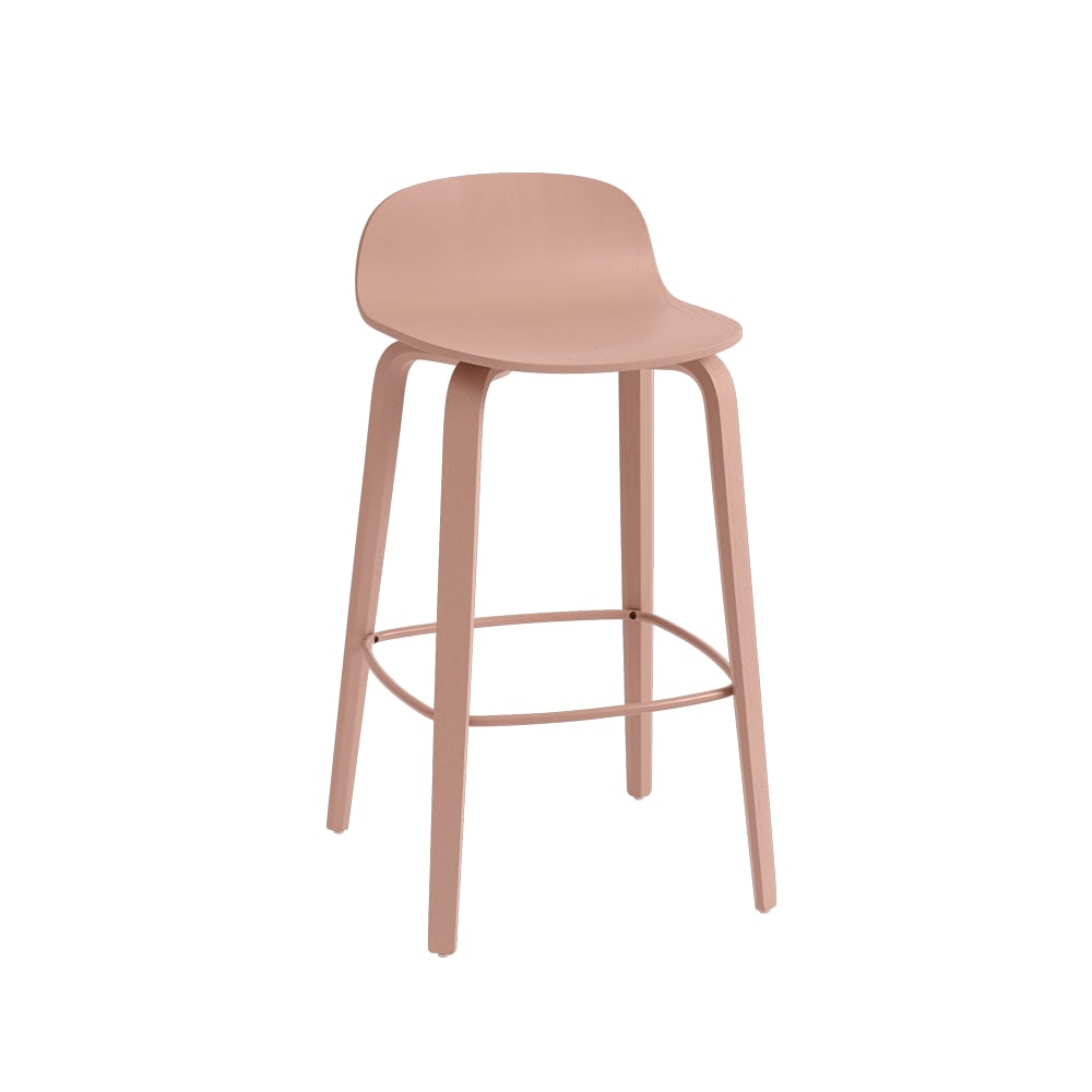 Muuto Tabouret de bar Visu Tan rose-Tan rose | Design Scandinave | Tabourets de bar | Rose