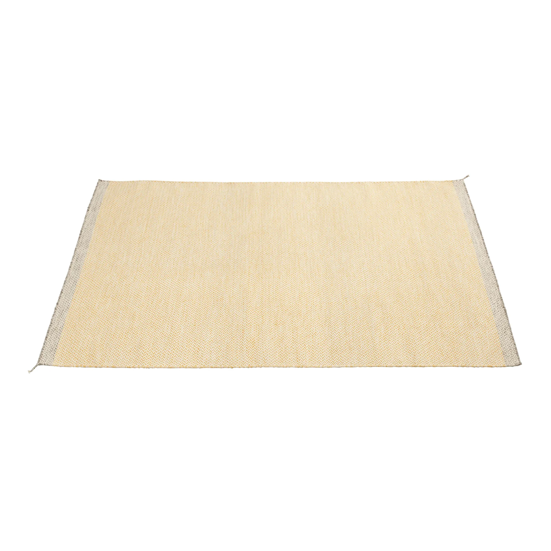 Tapis en laine Ply 170x240 cm, jaune Muuto
