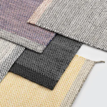 Tapis en laine Ply 170x240 cm - jaune - Muuto