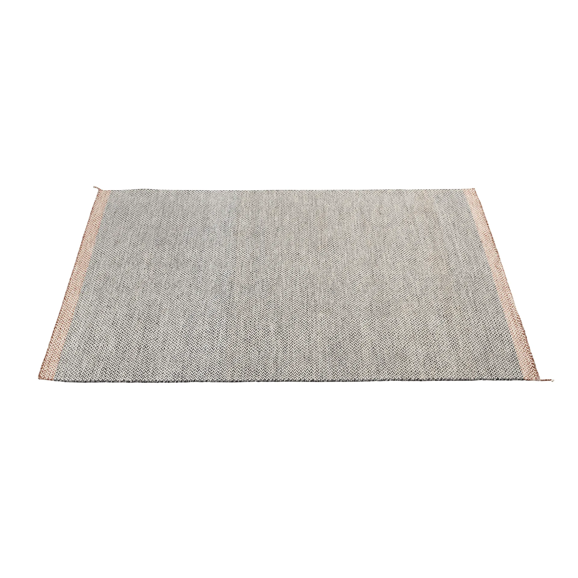 Tapis en laine Ply 170x240 cm, noir-blanc Muuto