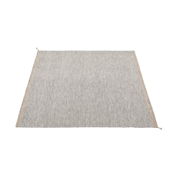 Tapis en laine Ply 240x240 cm - Black-white - Muuto