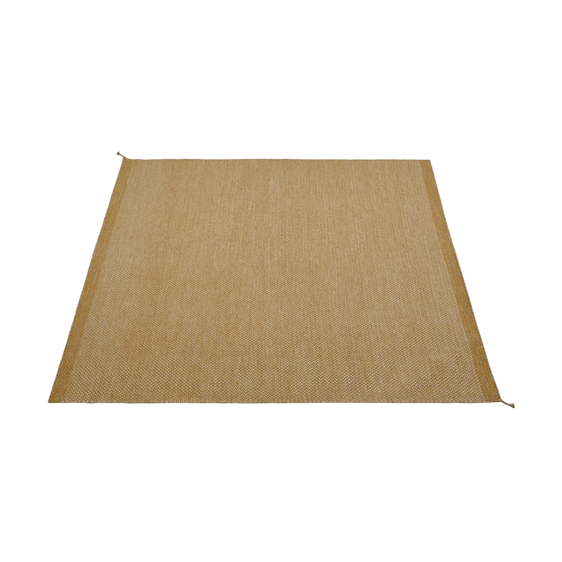 Tapis en laine Ply 240x240 cm, Burnt orange Muuto