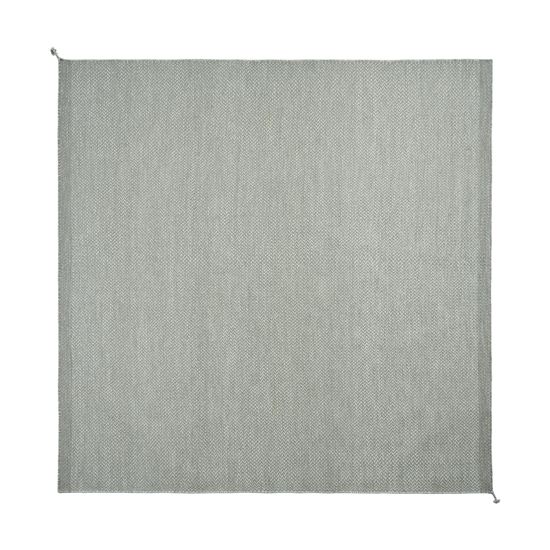 Tapis en laine Ply 240x240 cm, Grey Muuto