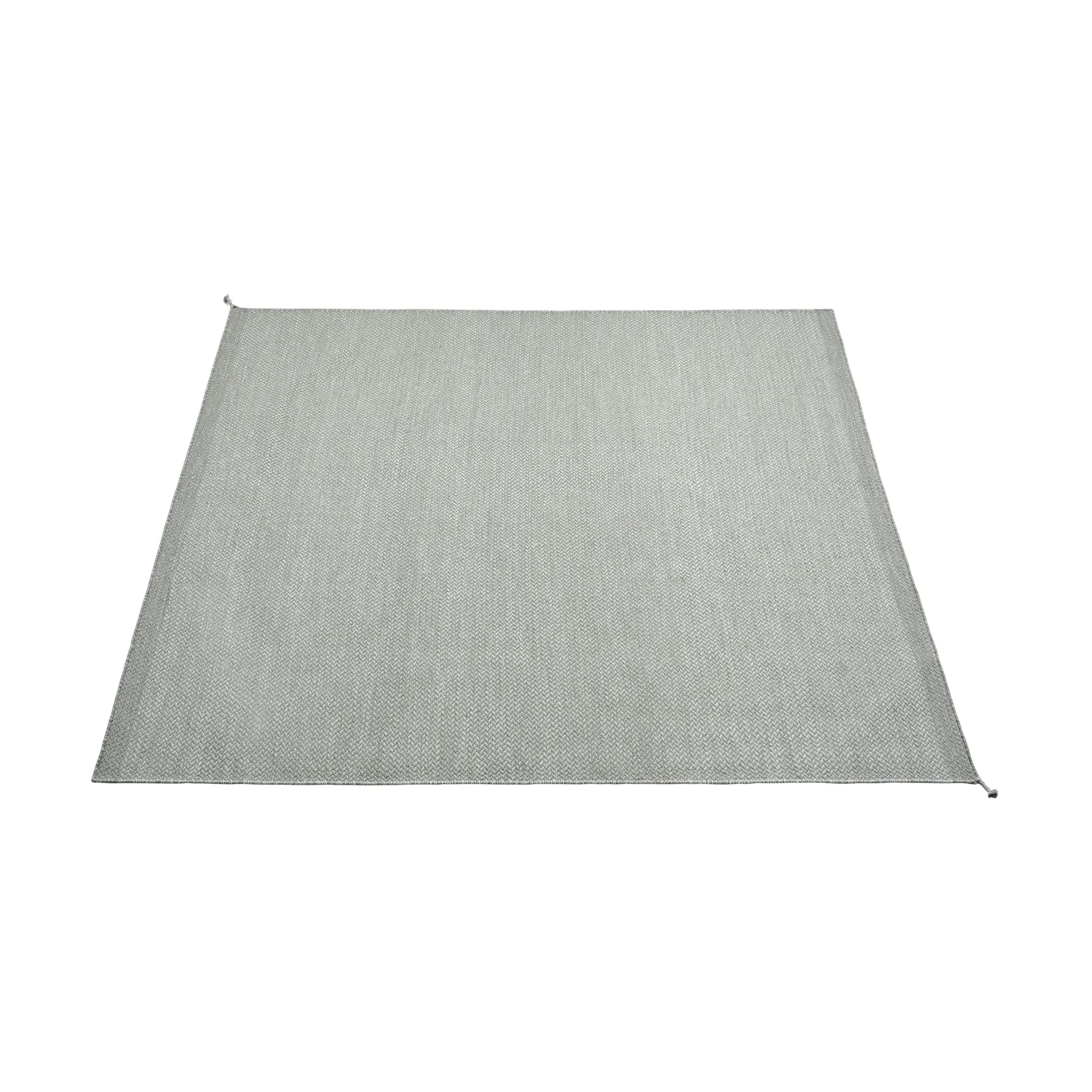 Tapis en laine Ply 240x240 cm, Grey Muuto