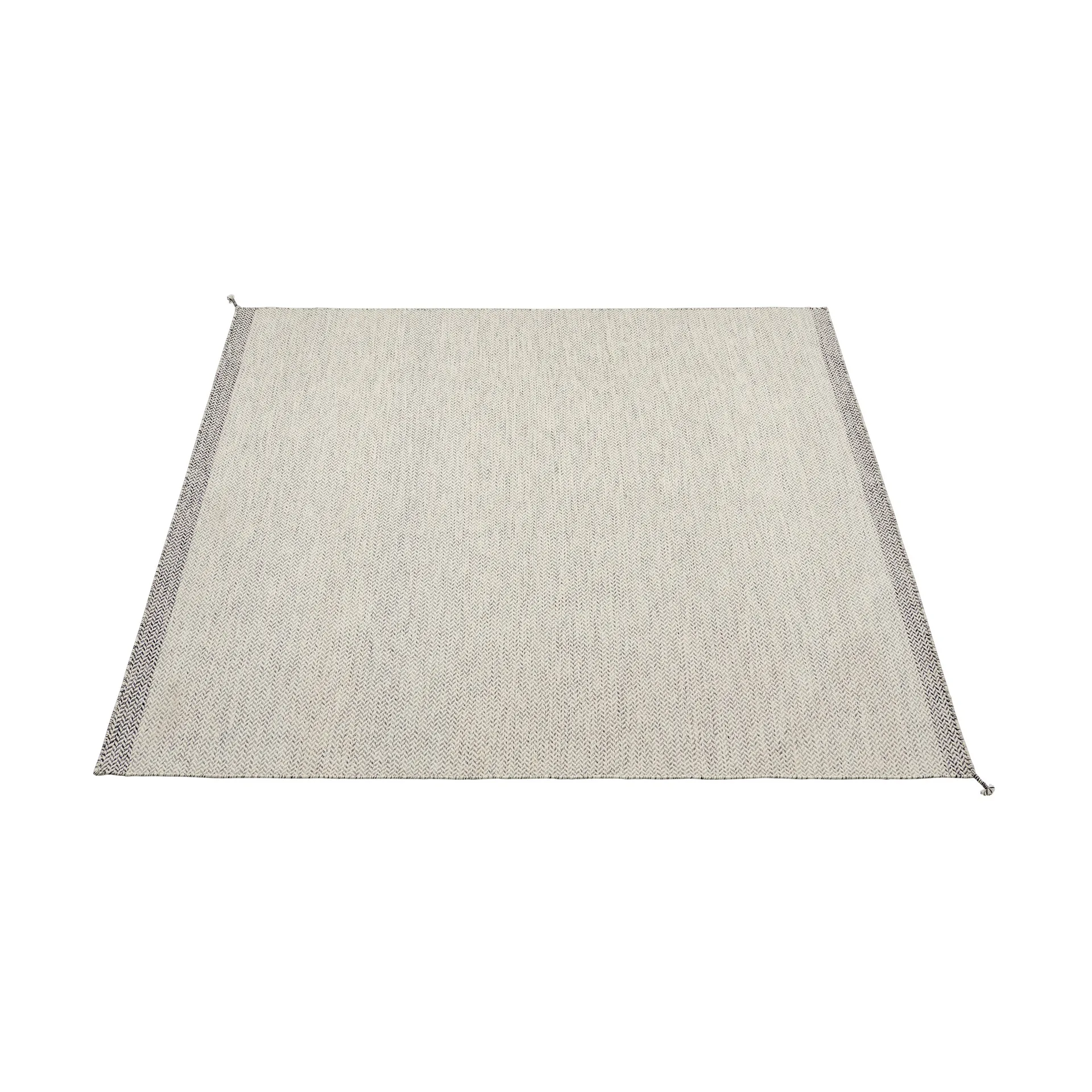 Tapis en laine Ply 240x240 cm, Off-white Muuto