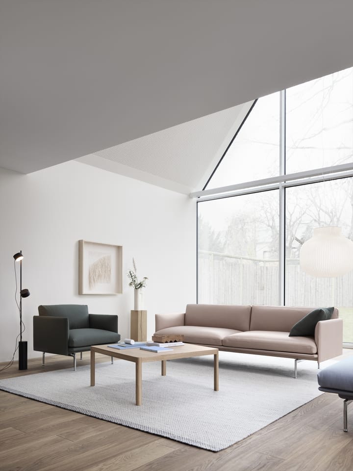 Tapis en laine Ply 270x360 cm, Grey Muuto