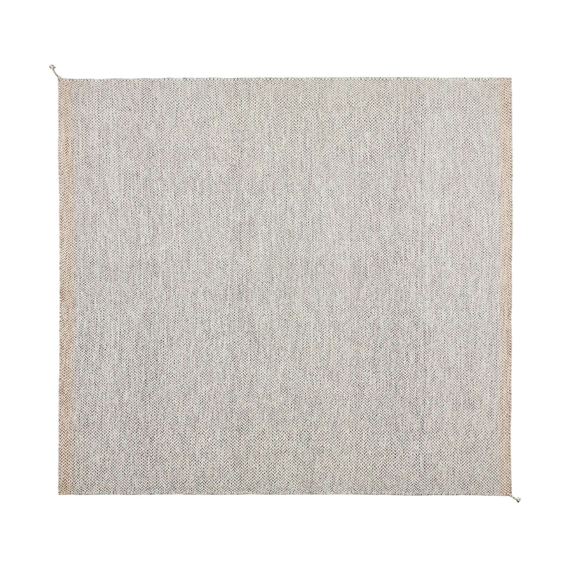 Tapis en laine Ply 280x280 cm, Black-white Muuto