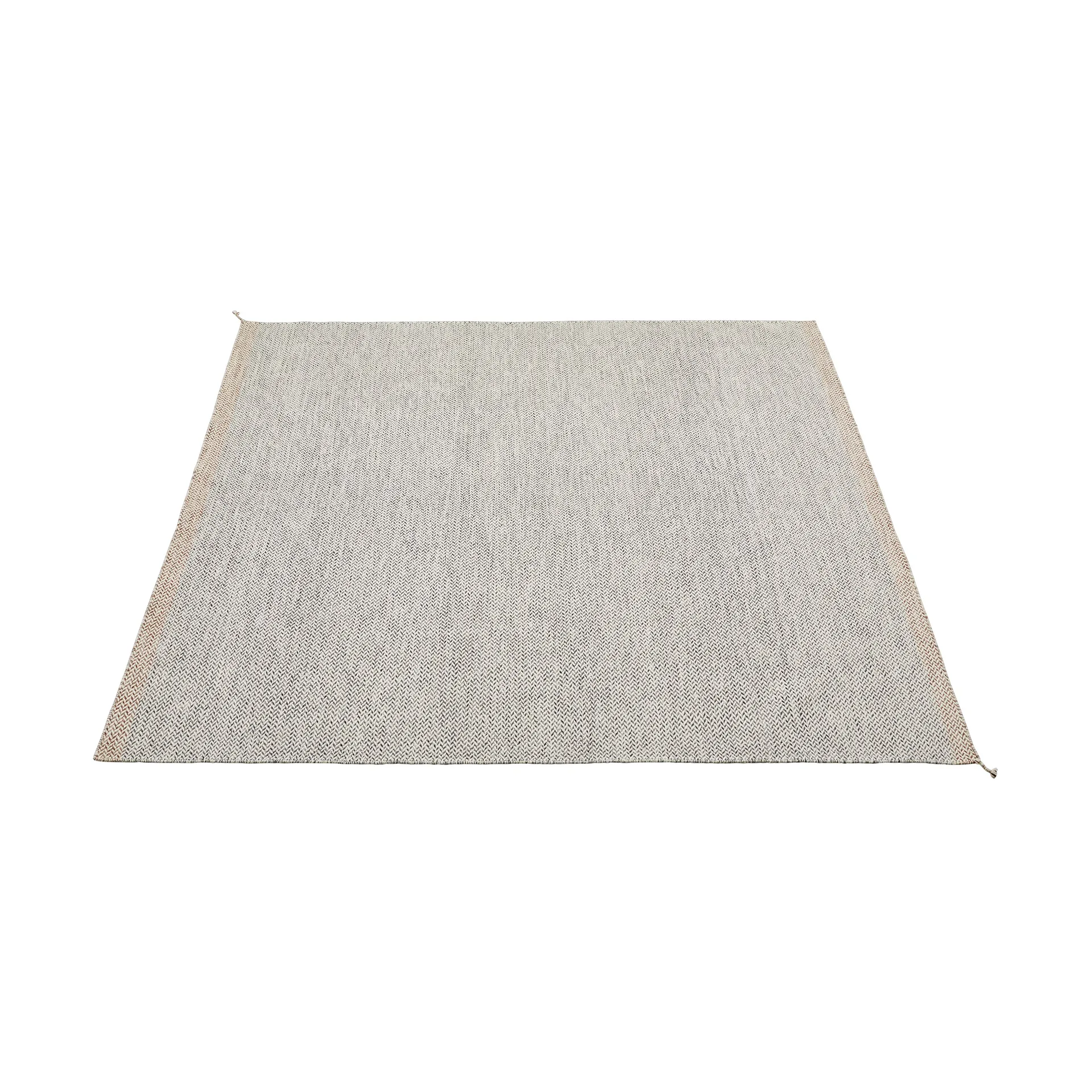 Tapis en laine Ply 280x280 cm, Black-white Muuto
