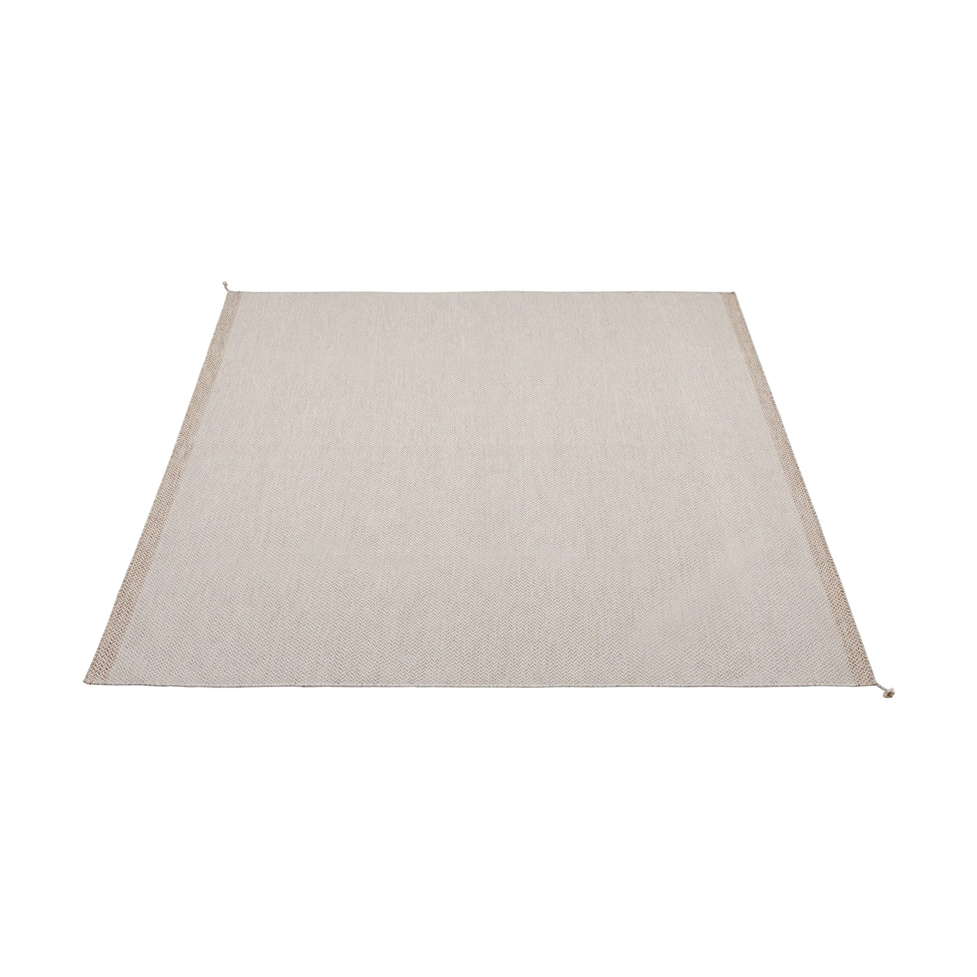 Tapis en laine Ply 280x280 cm, Light rose Muuto