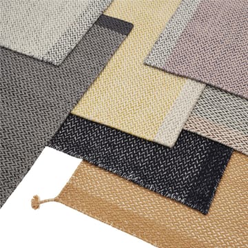 Tapis en laine Ply 80 x 200cm - Dark grey - Muuto