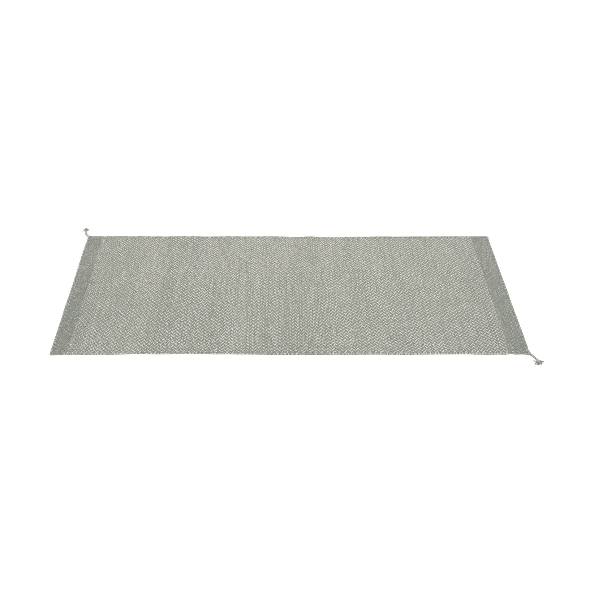 Tapis en laine Ply 80 x 200cm, Grey Muuto