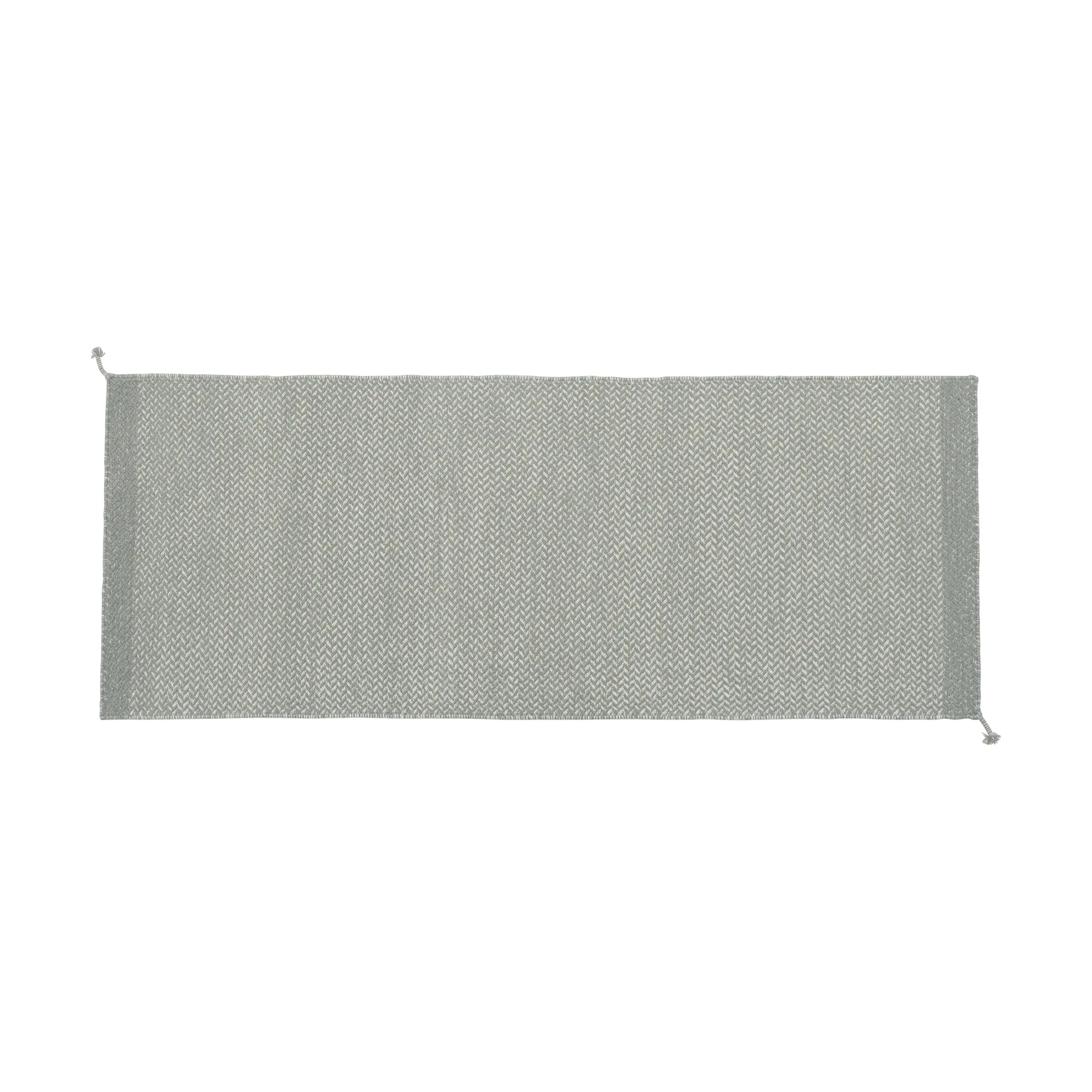 Tapis en laine Ply 80 x 200cm, Grey Muuto