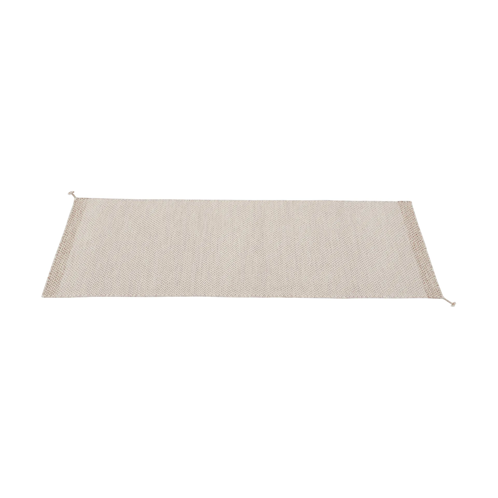 Tapis en laine Ply 80 x 200cm, Light Rose Muuto