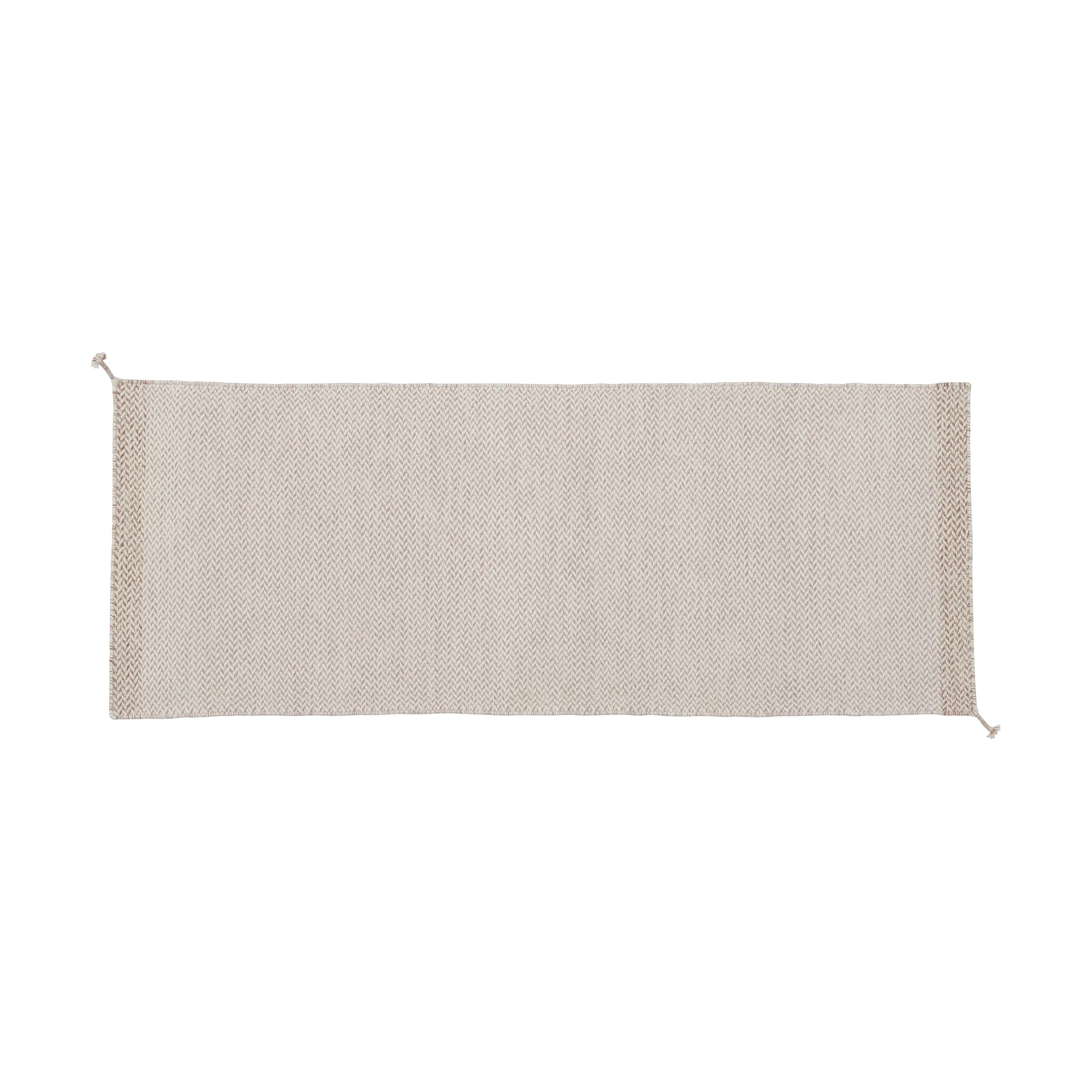 Tapis en laine Ply 80 x 200cm, Light Rose Muuto