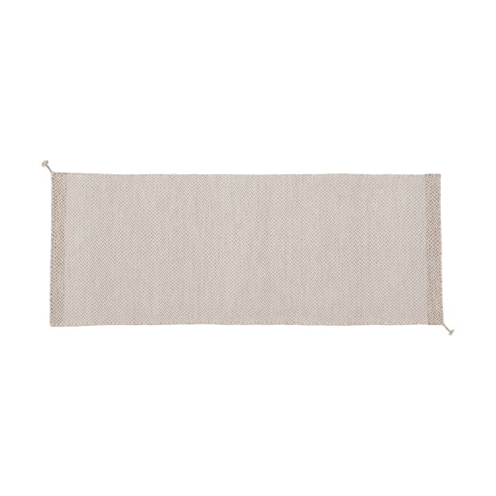 Tapis en laine Ply 80 x 200cm, Light Rose Muuto