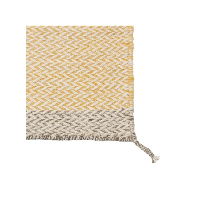 Tapis en laine Ply 85x140 cm, jaune Muuto