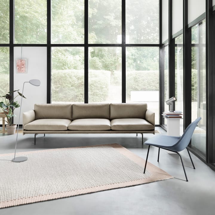 Tapis Pebble 200x300cm, rose Muuto