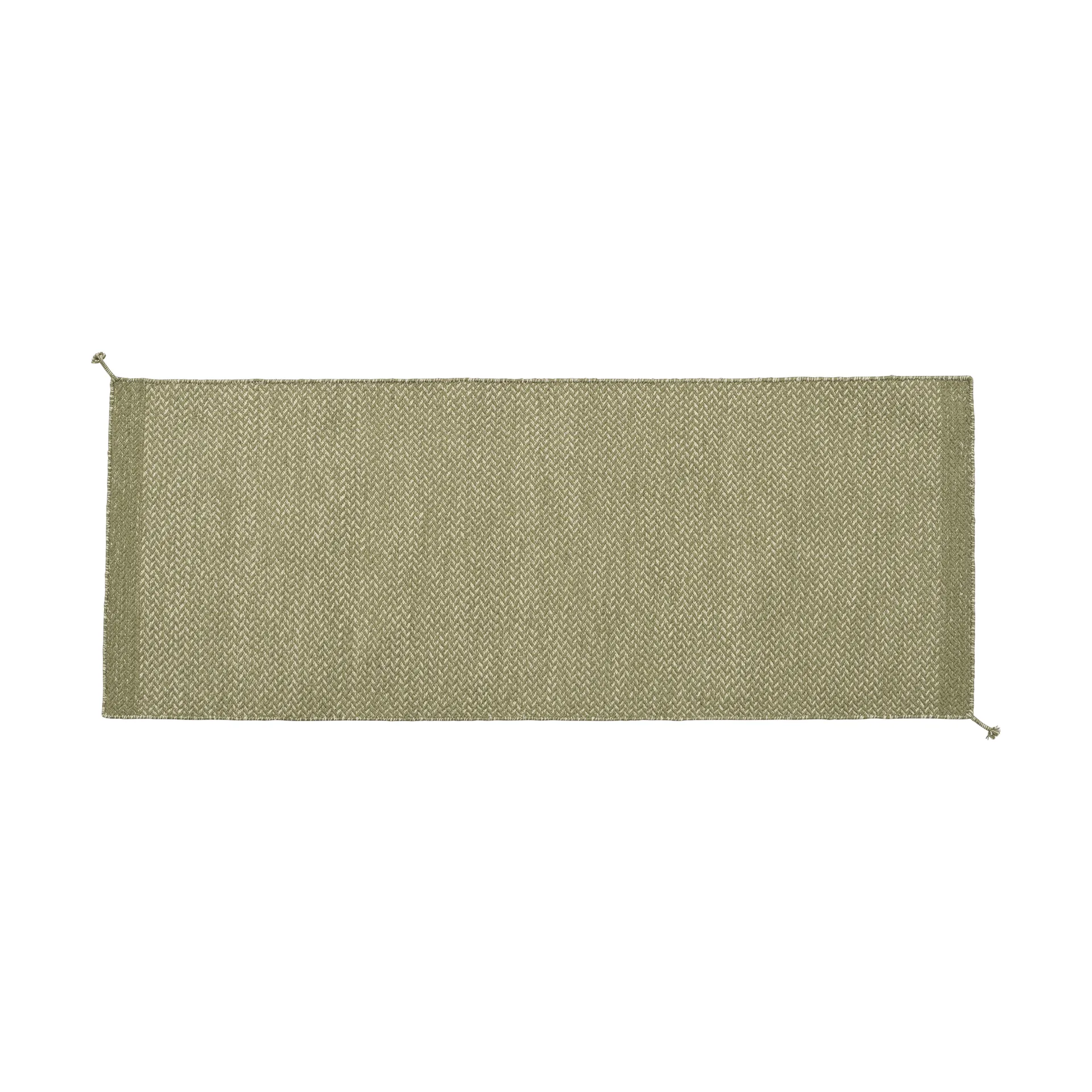 Tapis Ply 80x200 cm, Moss green Muuto