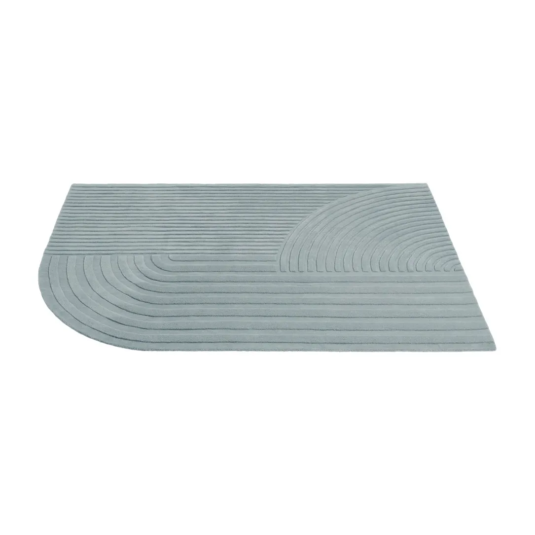 Tapis Relevo 170x240 cm, Vert sauge Muuto